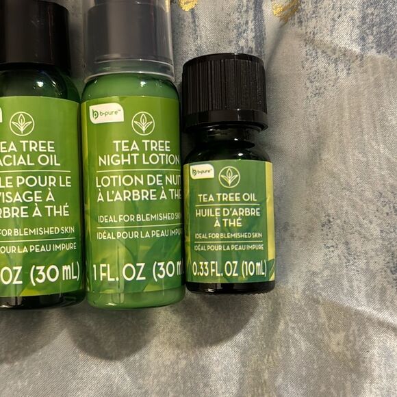 Tea tree facial oil , night lotion and blemished skin bundle - Picture 3 of 4